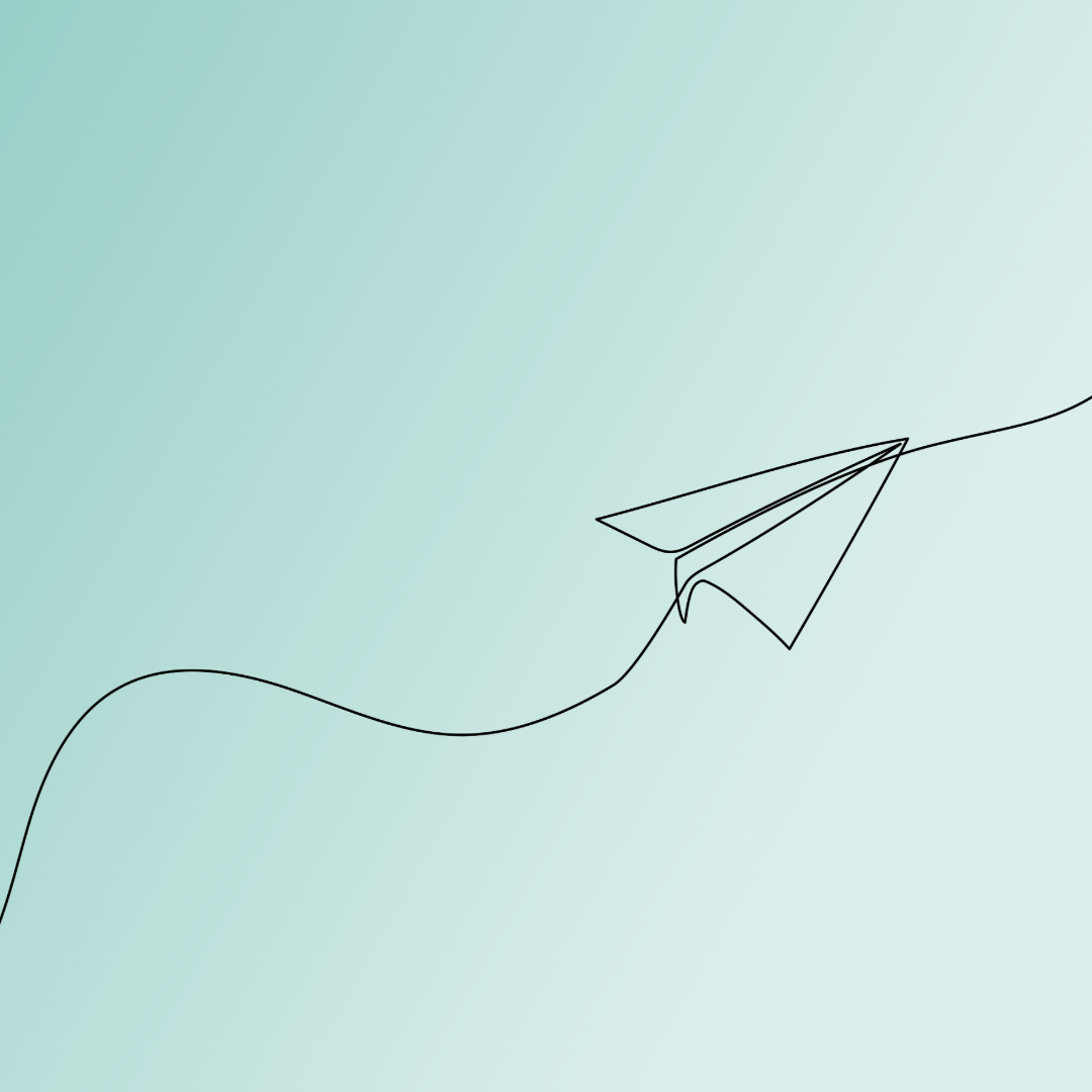 Gradient green-plane-mobile-3