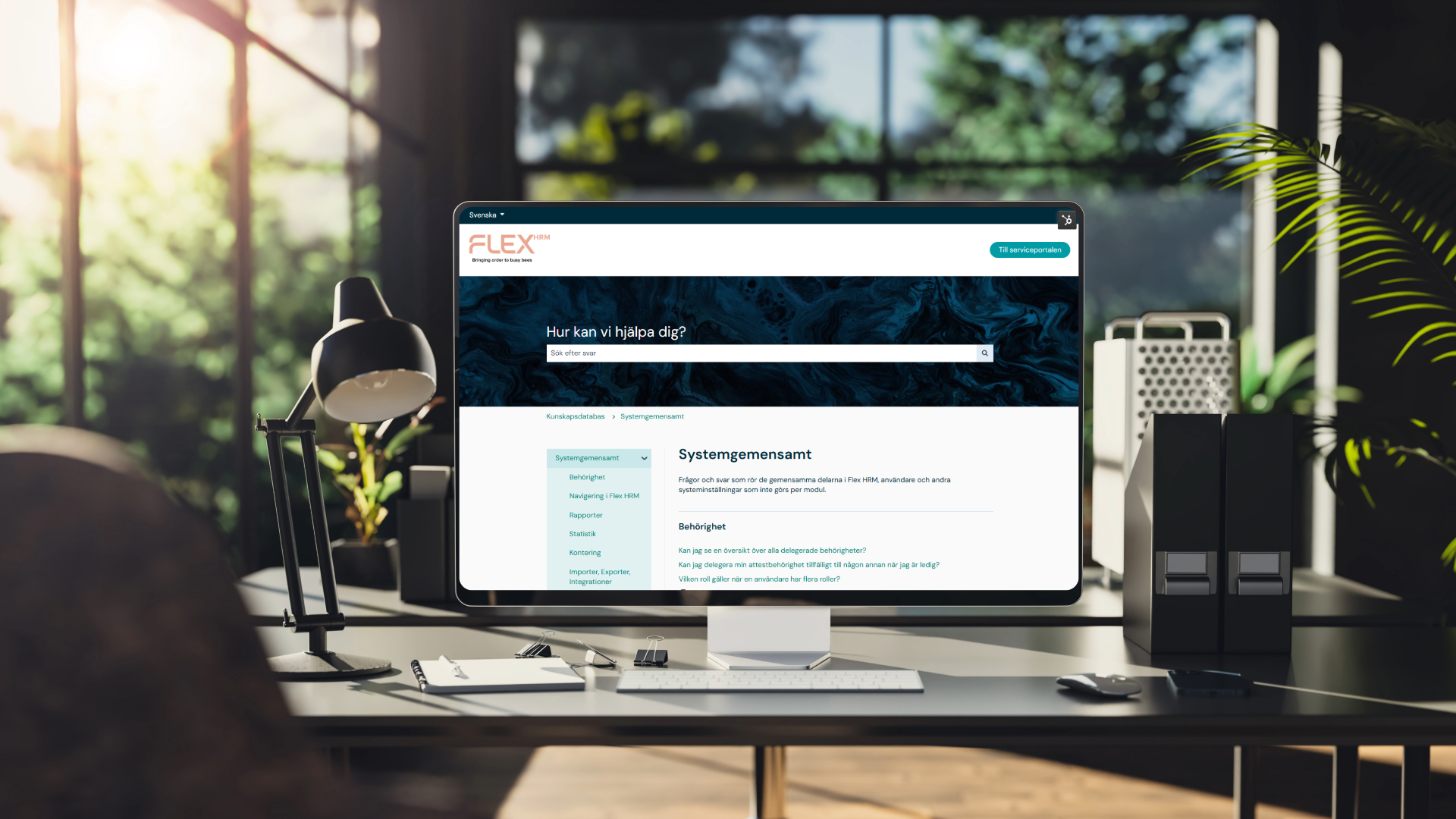 Vi Knowledge Training Nu lanserar vi Knowledge Base – din nya kunskapsbank för Flex HRM